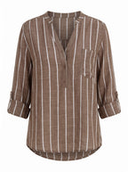 Women’s Striped Summer Blouse – Lightweight & Effortless Style