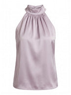 Women’s Satin High Neck Blouse – Elegant & Refined Style
