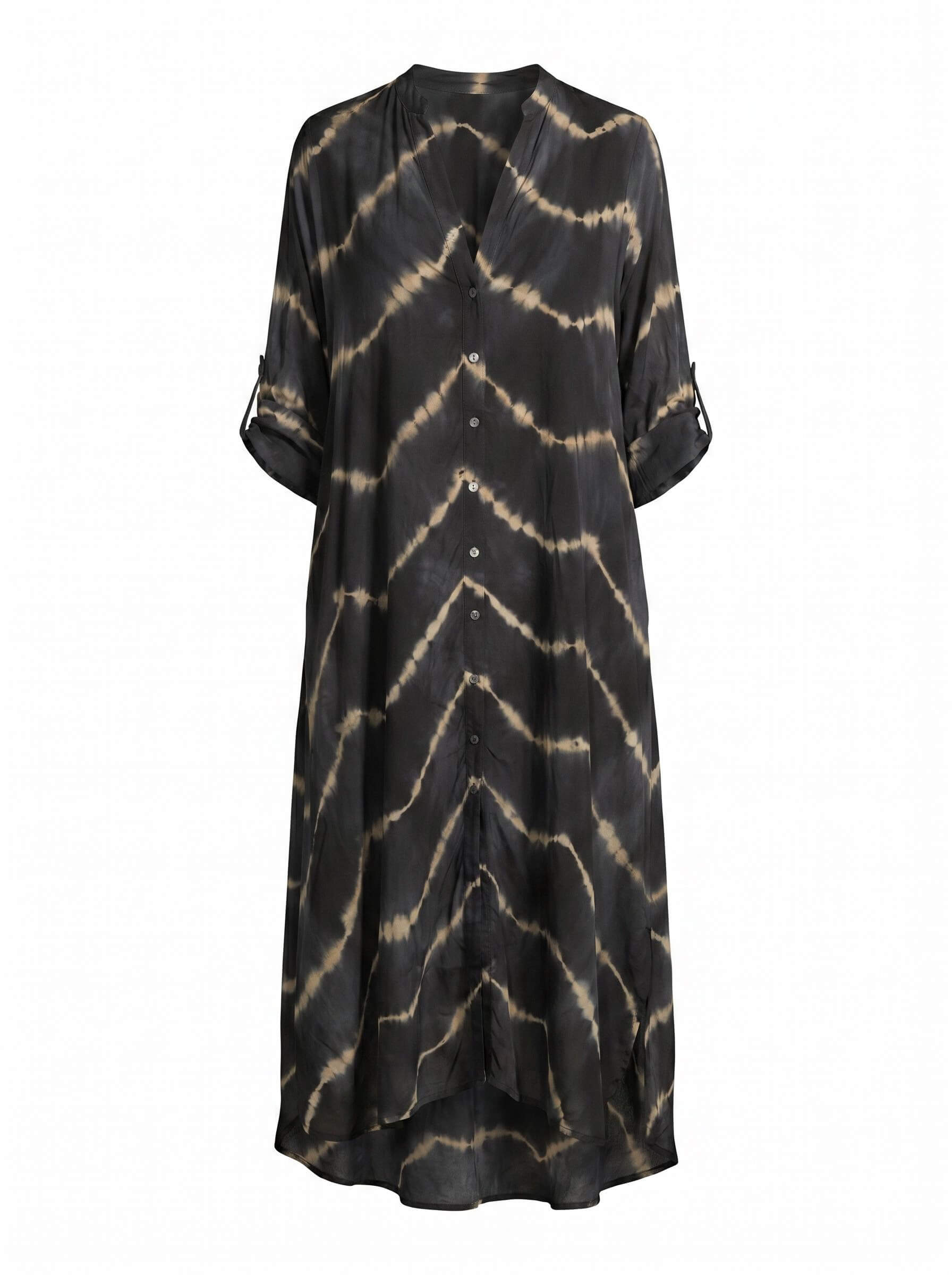 Women’s Boho Striped Maxi Dress – Effortless Flow & Elegance