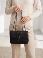 Women’s Quilted Chain Strap Shoulder Bag