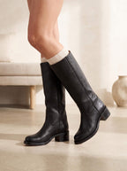 Women’s Knee-High Block Heel Boots