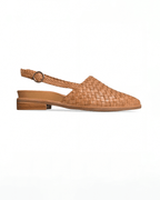 Women’s Woven Slingback Flats- Pointed Toe