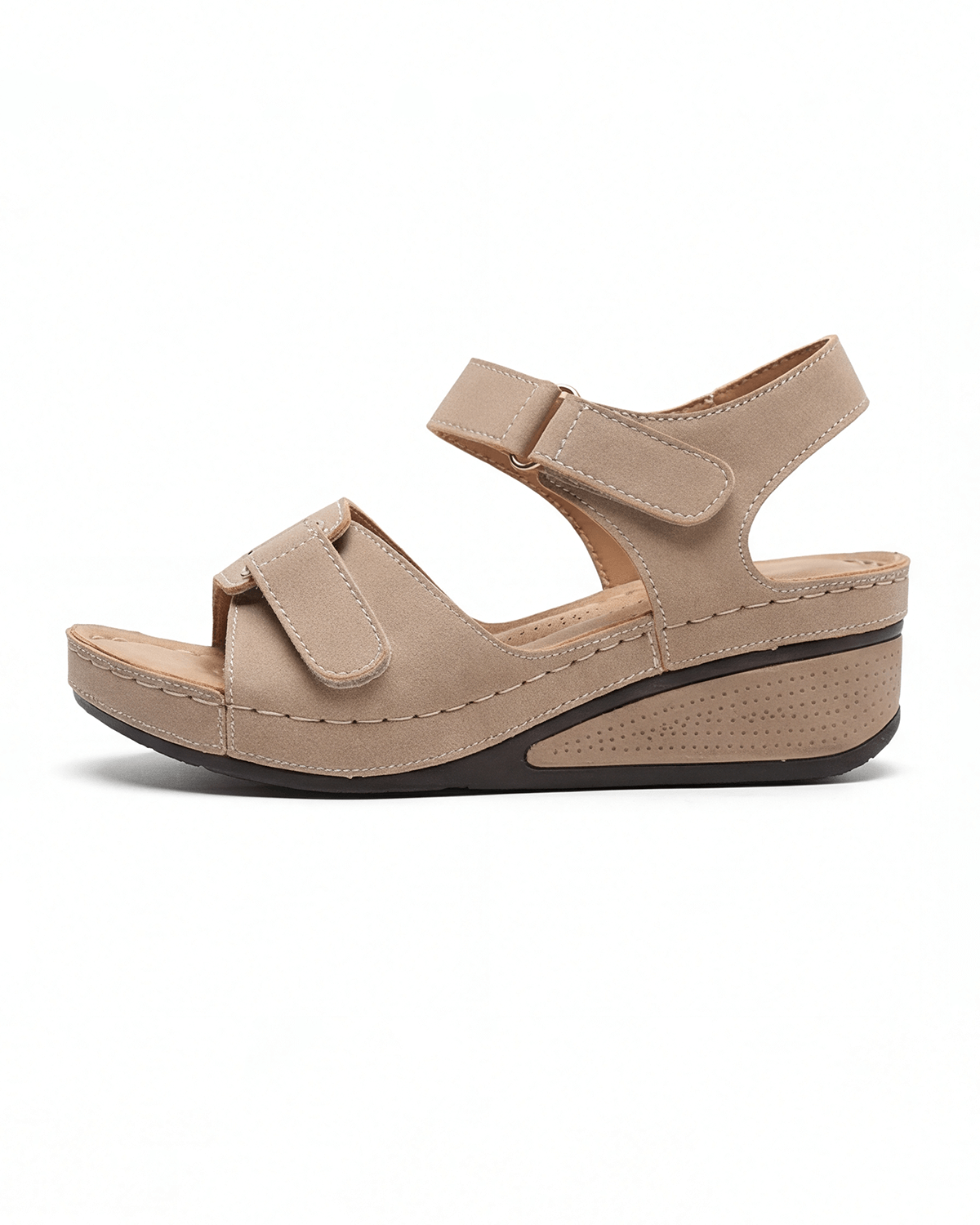 Women’s Platform Sandals- Adjustable Strap