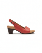 Women’s Block Heel Sandals- Minimal Slingback