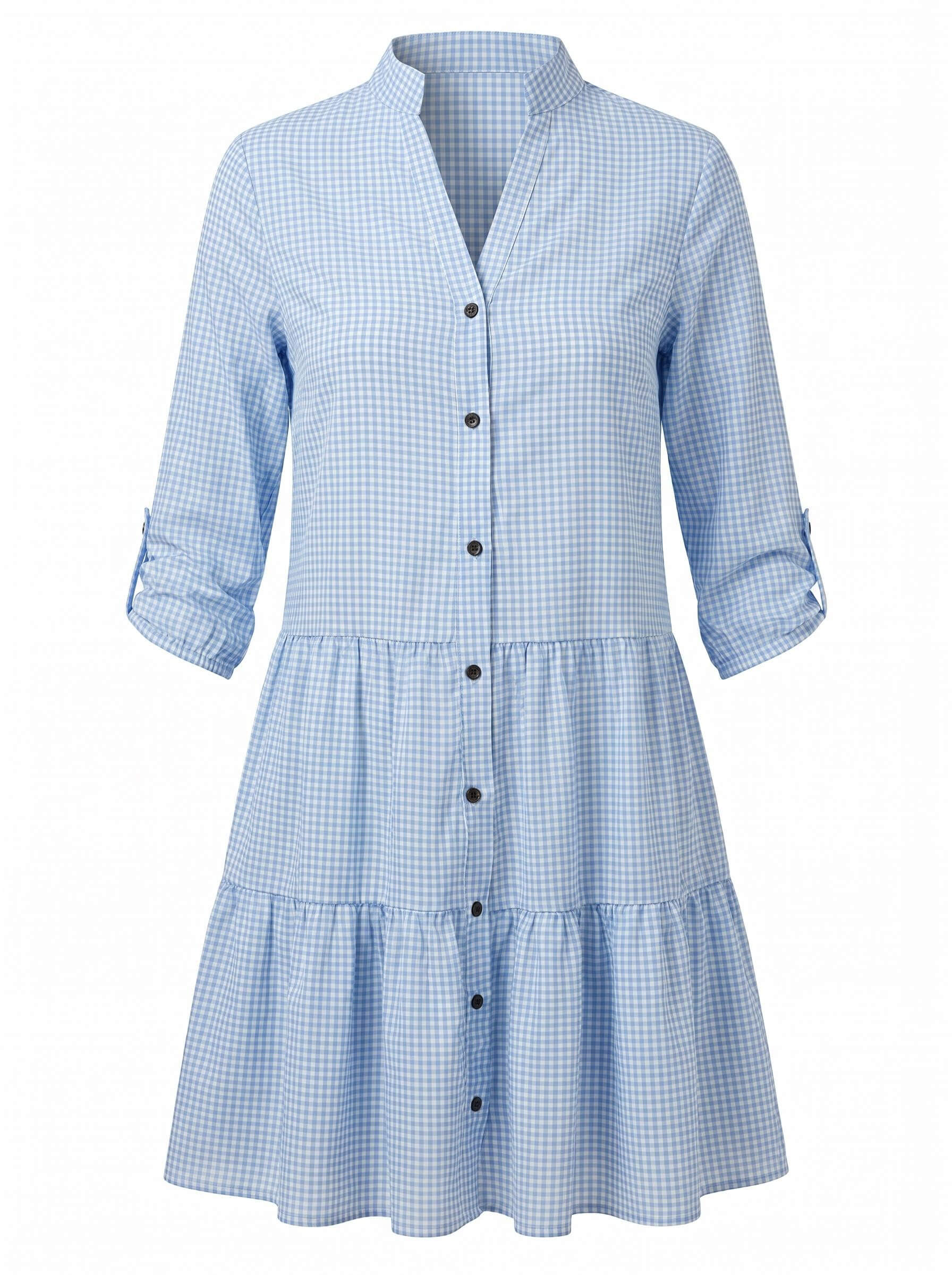 Women’s Gingham Summer Dress – Timeless Charm & Breezy Comfort