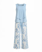 Women’s Two-Piece Summer Set – Effortless Elegance & Breezy Comfort