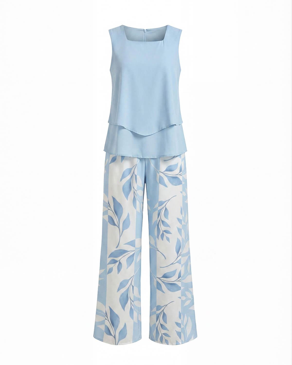 Women’s Two-Piece Summer Set – Effortless Elegance & Breezy Comfort