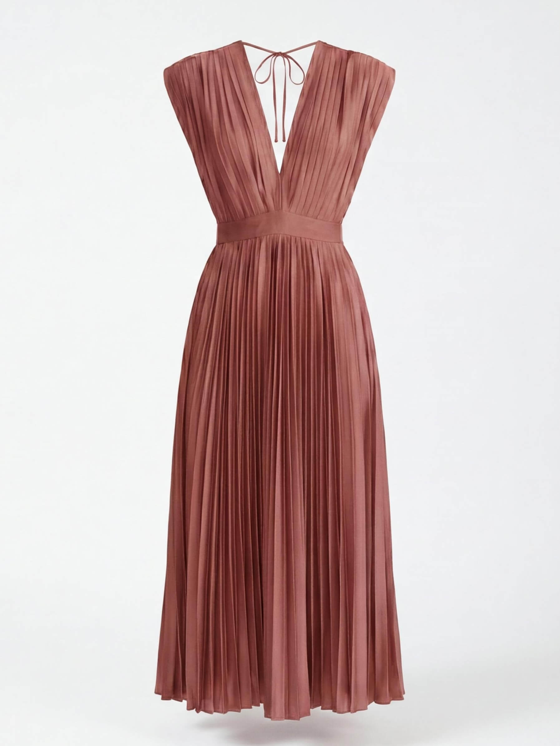 Women’s Pleated Maxi Dress – Elegant Flow & Timeless Grace