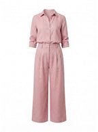 Women’s Tailored Shirt and Wide-Leg Trouser Set