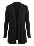 Women’s Modal Open-Front Cardigan – Soft V-Neck & Lightweight