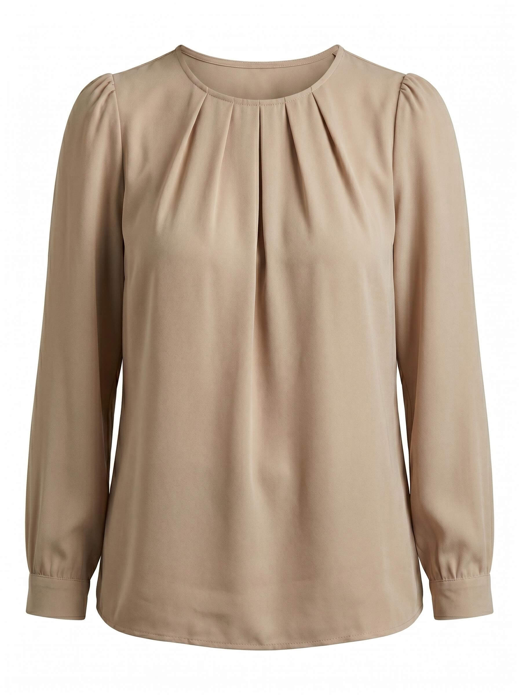 Women’s Pleated Blouse – Soft Draping & Elegant Everyday Style