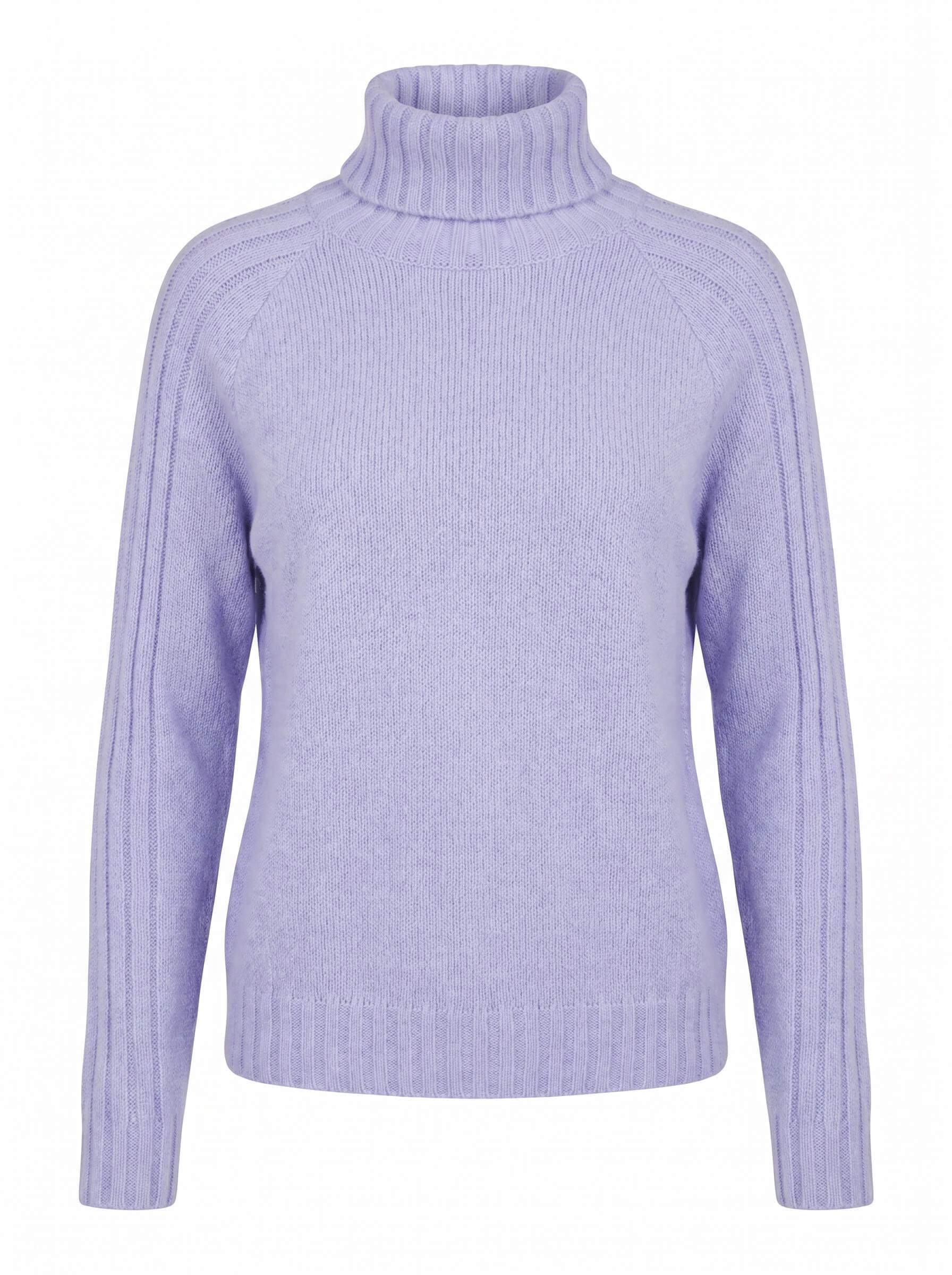 Women’s High-Neck Knit Sweater – Soft Texture & Elegant Everyday Fit