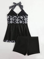 Women’s Floral Skirted One-Piece Swimsuit