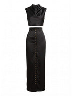 Women’s Two-Piece Set – Sculpted Silhouette & Refined Elegance