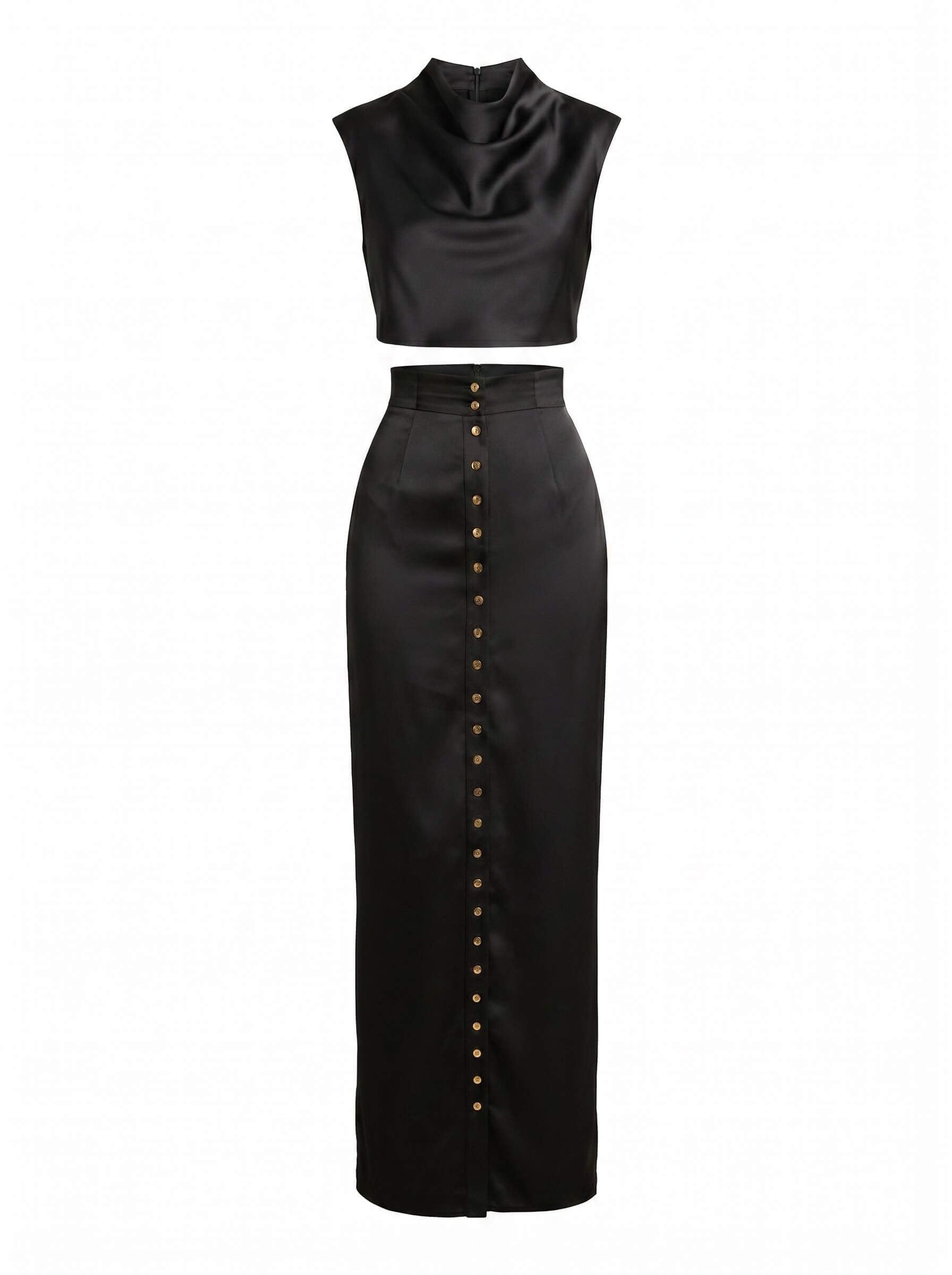 Women’s Two-Piece Set – Sculpted Silhouette & Refined Elegance