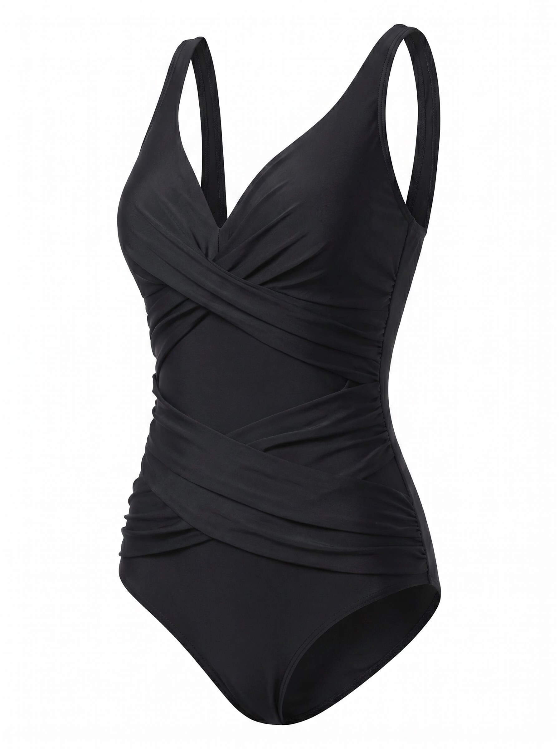 Women’s Wrap Front One-Piece Swimsuit