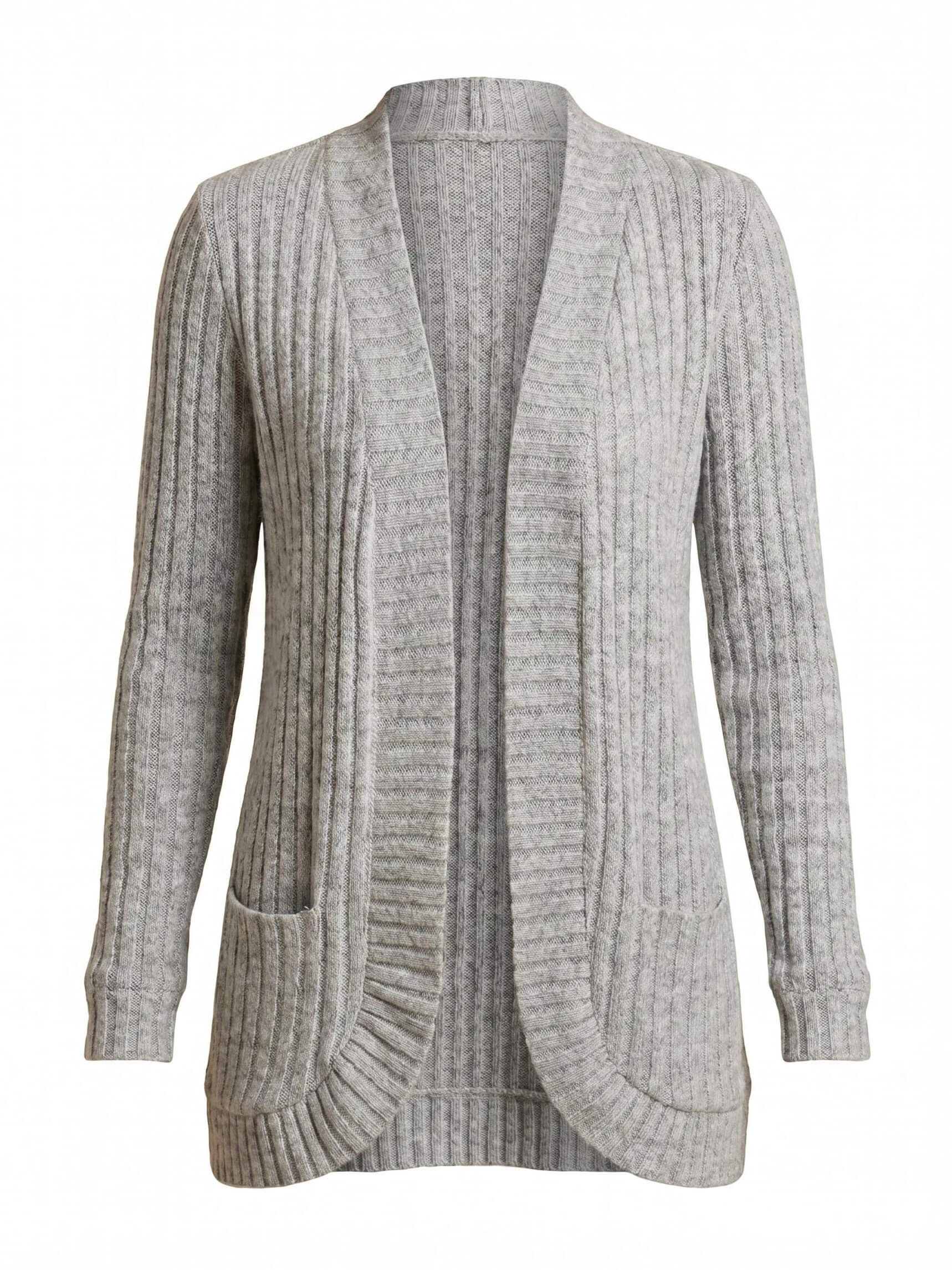 Women’s Ribbed Knit Cardigan – Elegant Everyday Layer & Timeless Comfort