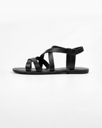 Women’s Flat Sandals-Strappy Caged