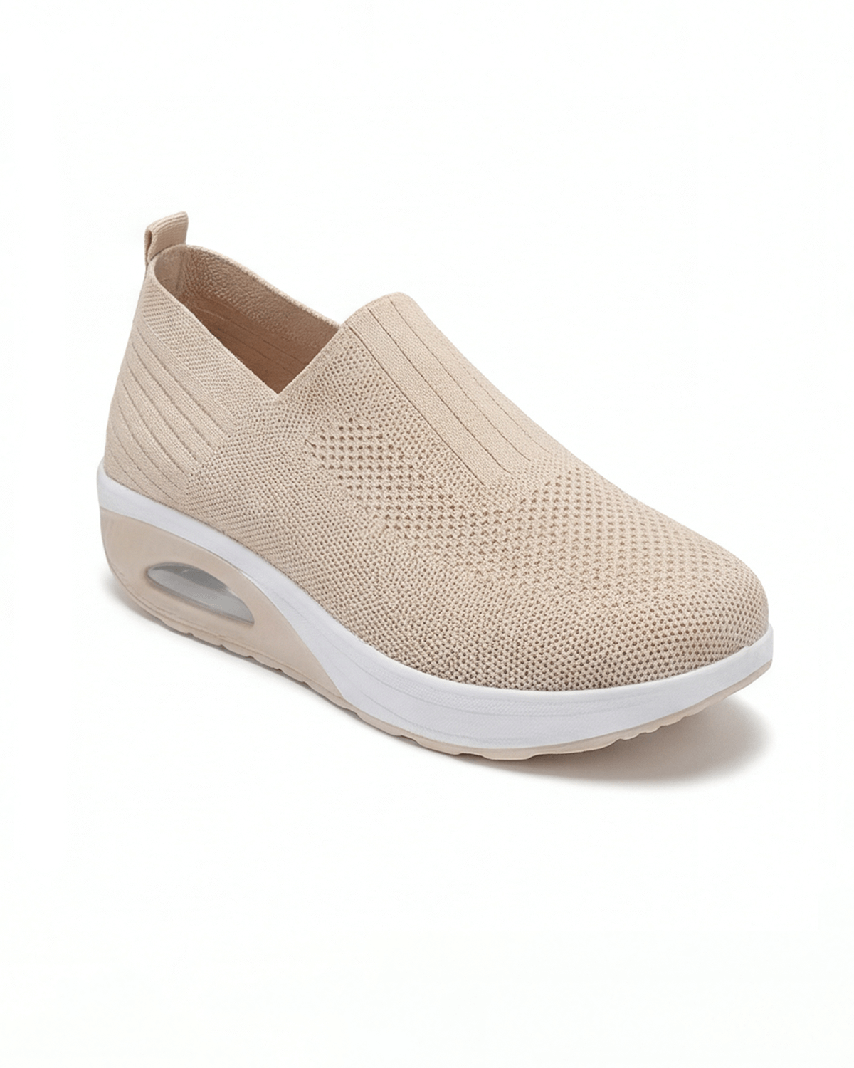 Women’s Wedge Knit Sneakers- Slip On