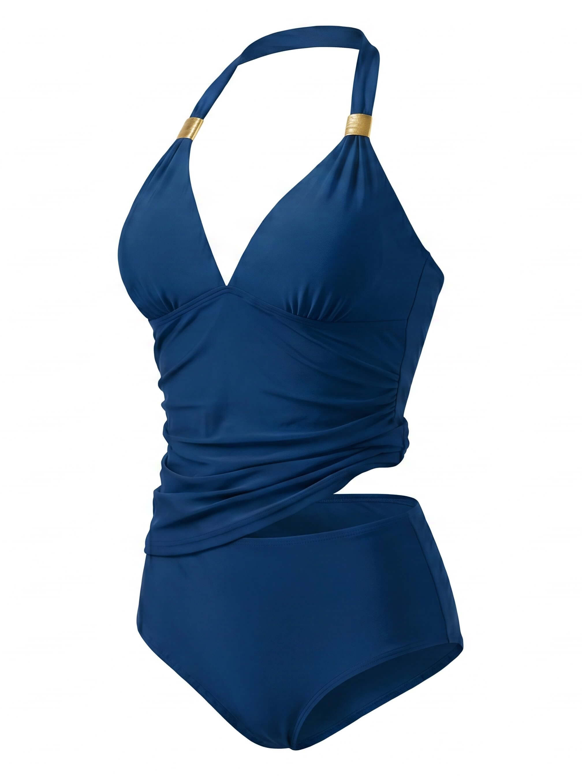 Women’s Halter Tankini Bikini Set