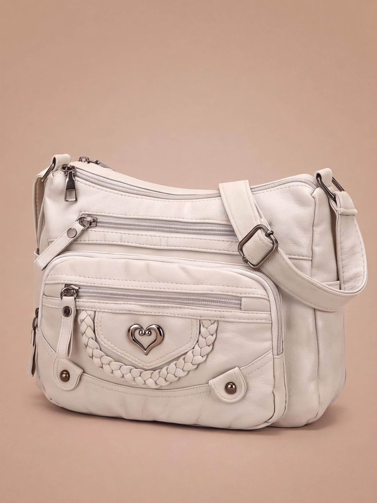 Women’s Multi-Pocket Crossbody Shoulder Bag