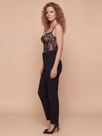 Women’s Floral Lace Corset Top