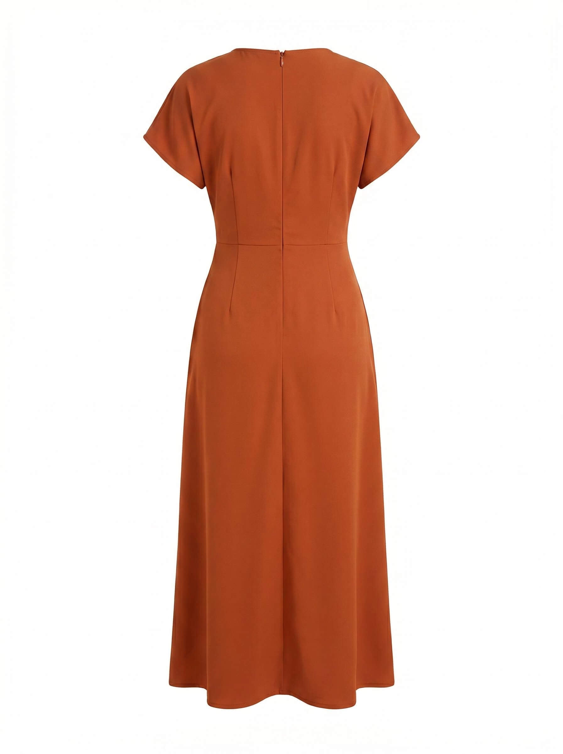 Elegant Summer Midi Dress – Sleek, Feminine & Versatile