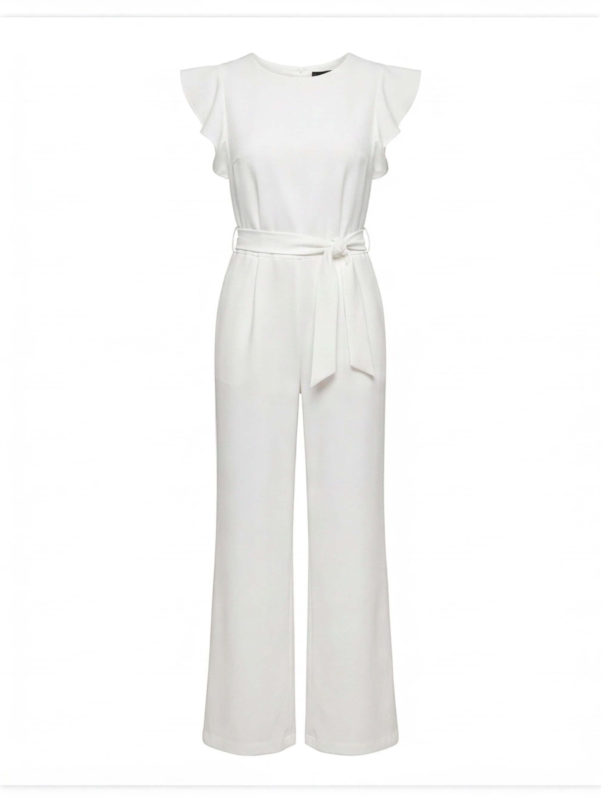 Women’s Wide-Leg Jumpsuit with Bow-Tie Waist