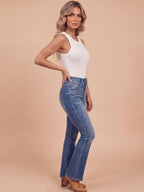 Women’s High-Waist Flared Leg Jeans