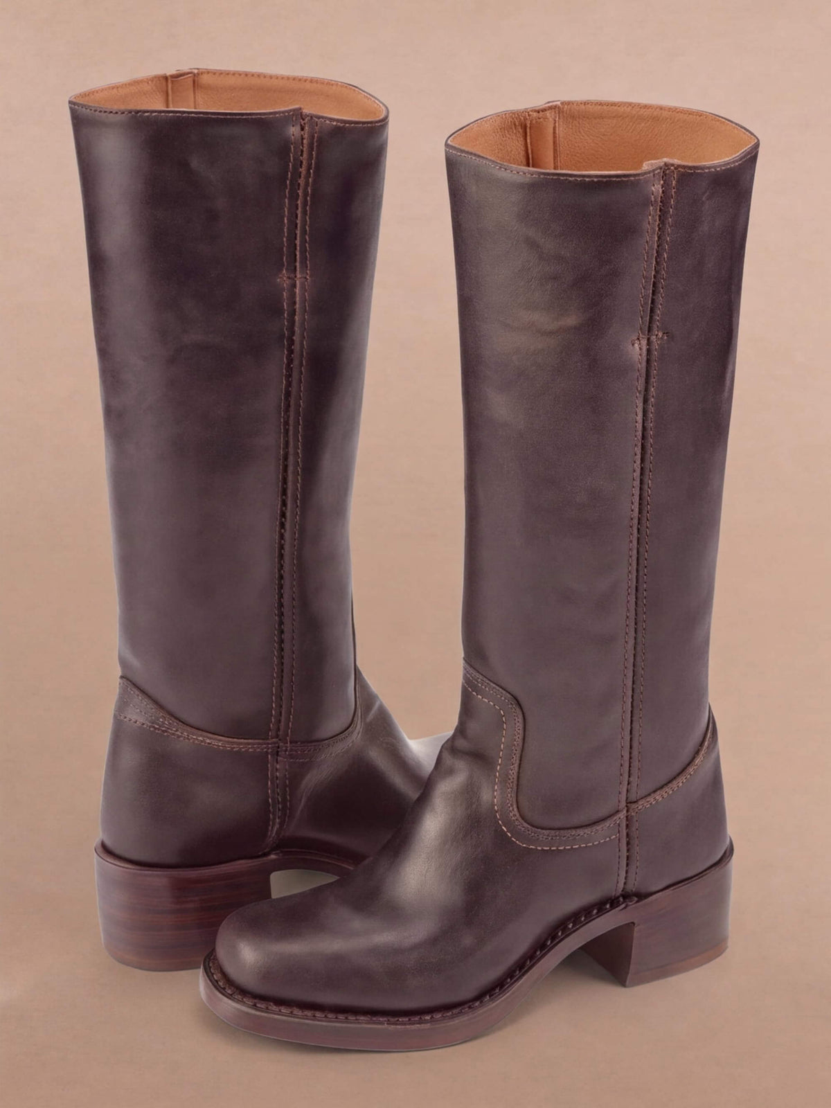 Women’s Knee-High Block Heel Boots