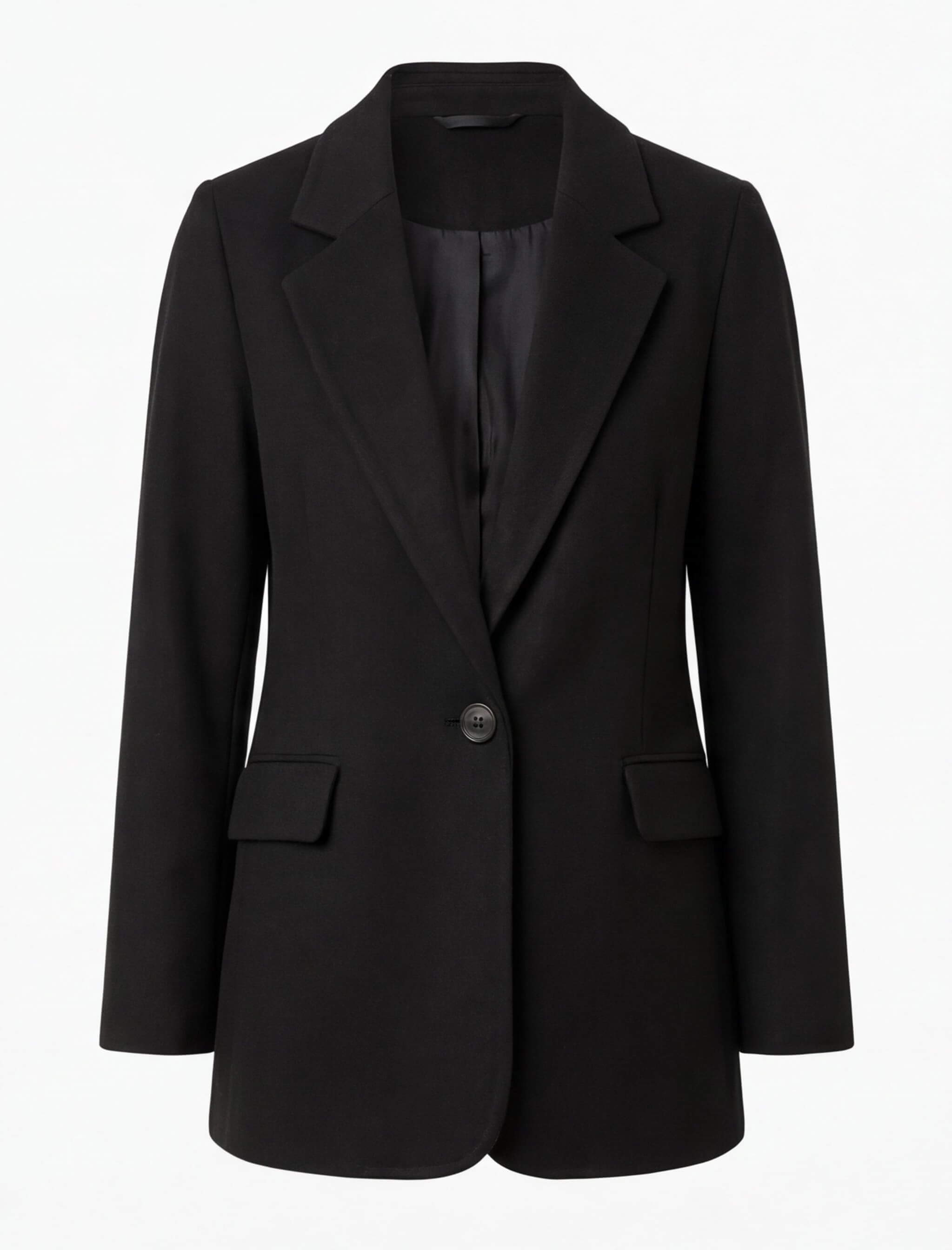 Women’s Jacket – Classic Lapel Long Sleeve Blazer