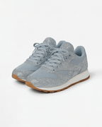 Women’s Glitter Sneakers- Low-Top Lace-Up