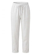 Women’s Drawstring Waist Tapered Trousers