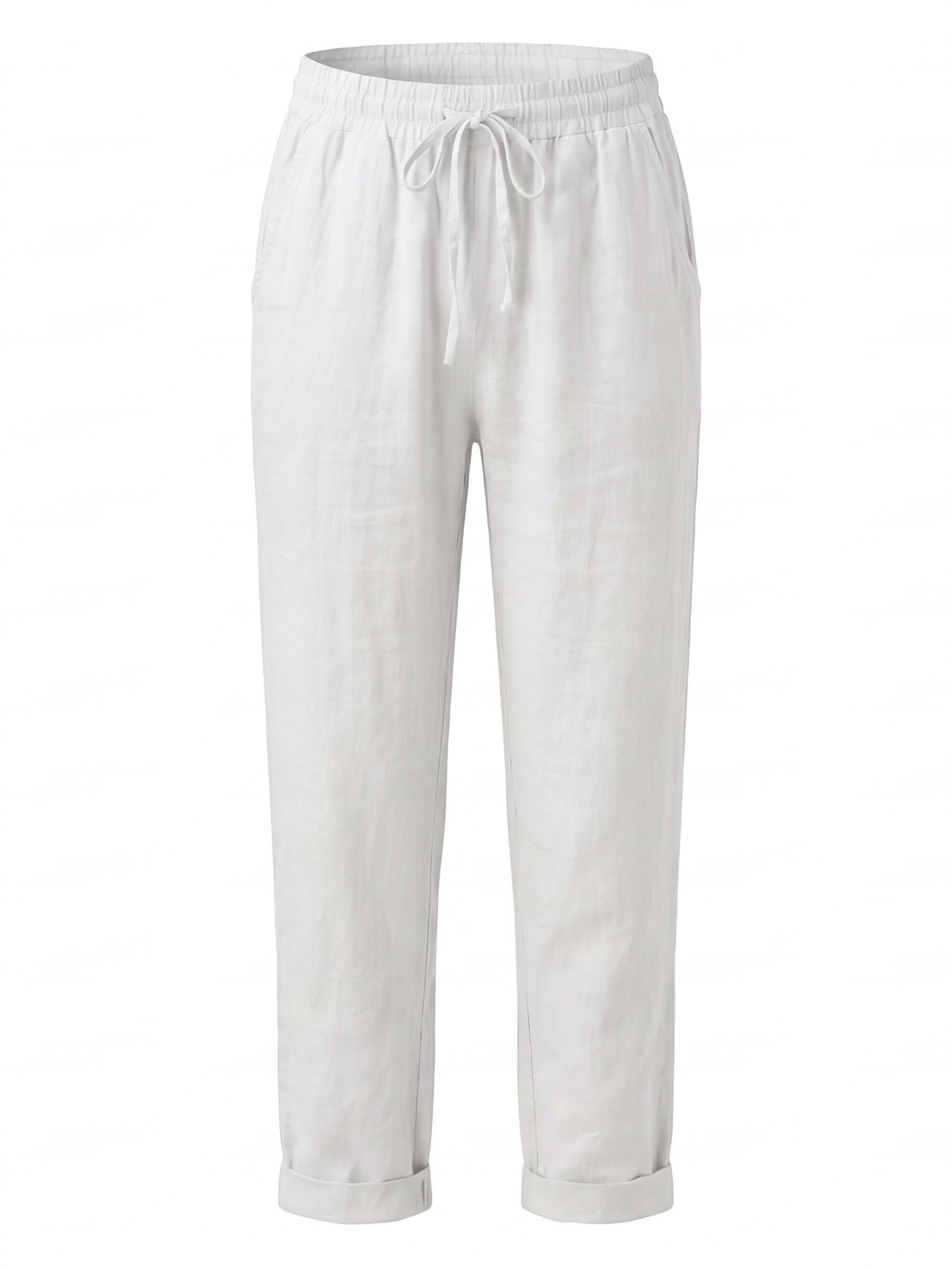 Women’s Drawstring Waist Tapered Trousers