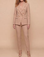 Women’s Double-Breasted Tailored Blazer