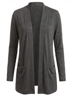 Women’s Modal Open-Front Cardigan – Soft V-Neck & Lightweight