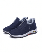 Women’s Cozy-Lined Casual Sneakers- Slip-On