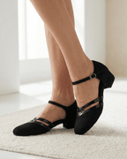 Women’s Low Block Heel- Mary Jane Pumps