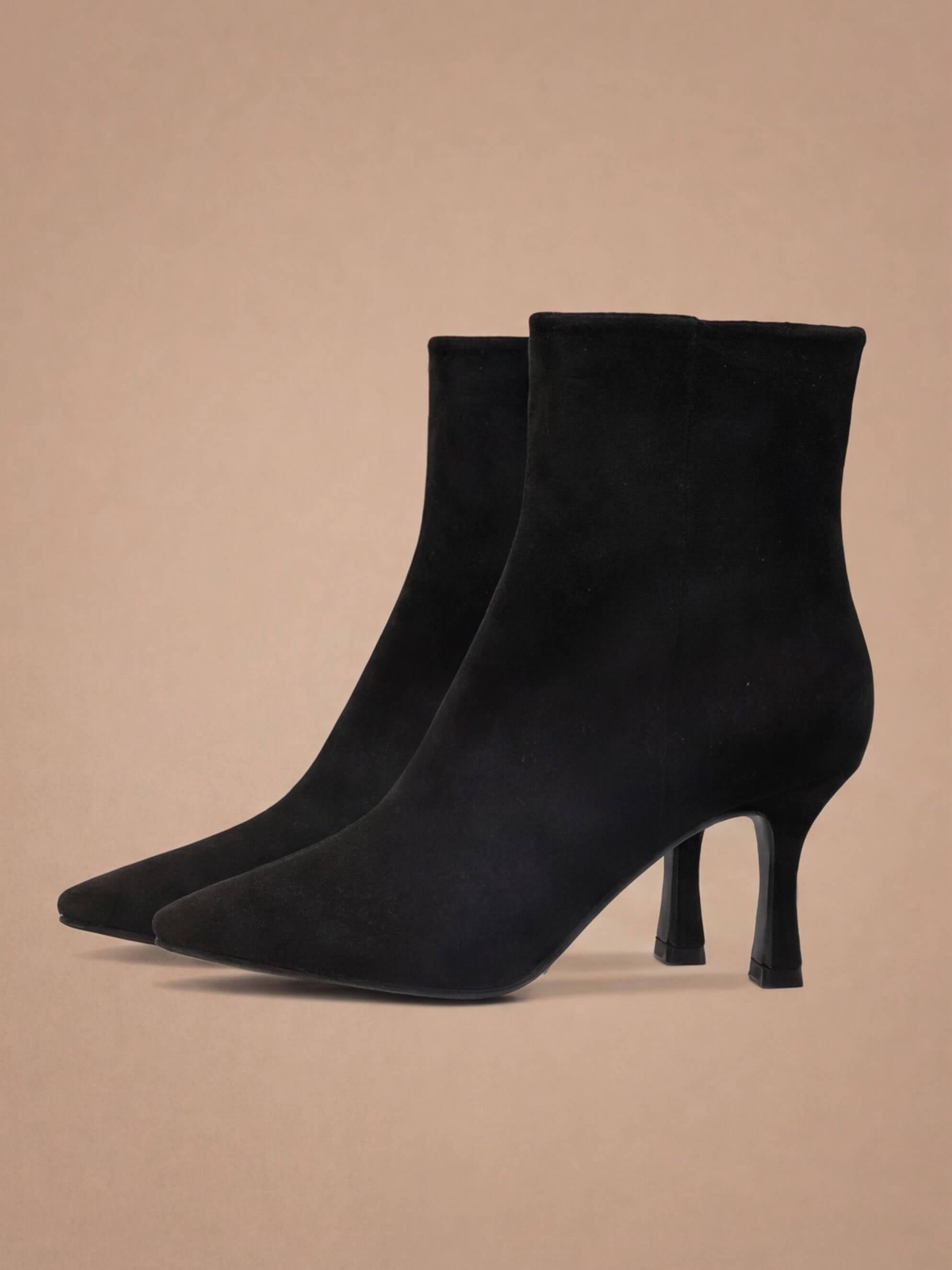 Noa Pointed Toe Sock Boots