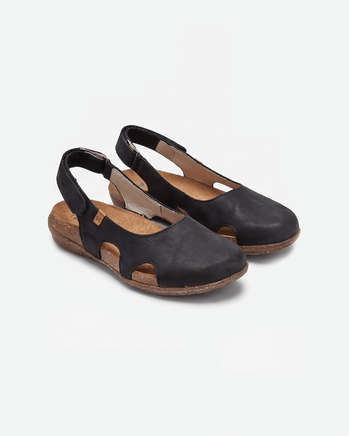 Women’s Flat Sandals- Slingback Cutout