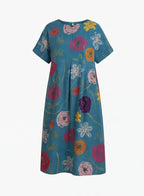 Floral Maxi Dress – Relaxed, Artistic & Effortlessly Chic