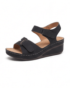 Women’s Platform Sandals- Adjustable Strap