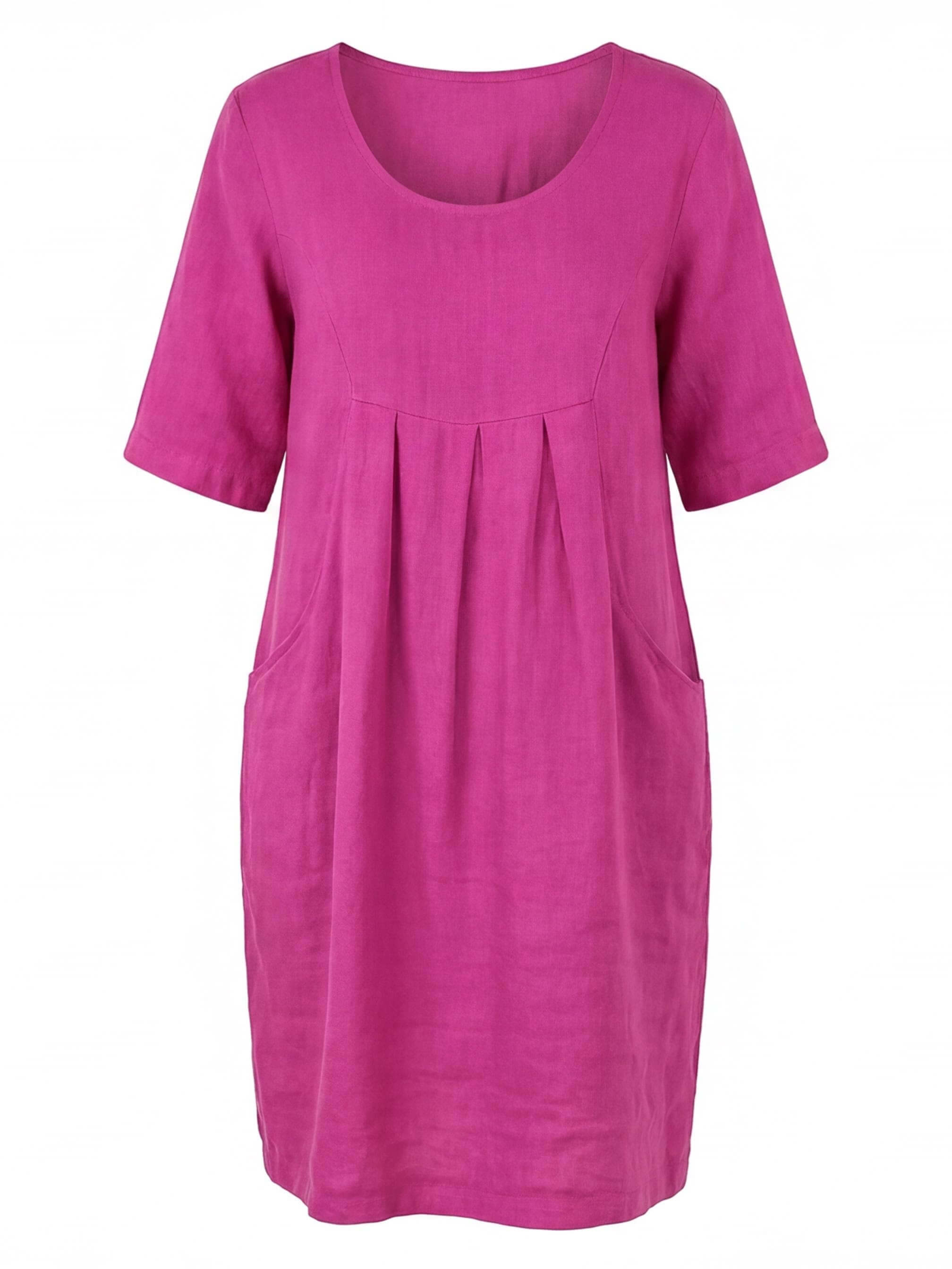 Women’s Scoop Neck Pocket Mini Dress