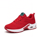 Women’s Breathable Casual Sneakers- Knit Lace-Up