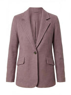 Women’s Lightweight Lapel Jacket – Relaxed Fit & Effortless Style