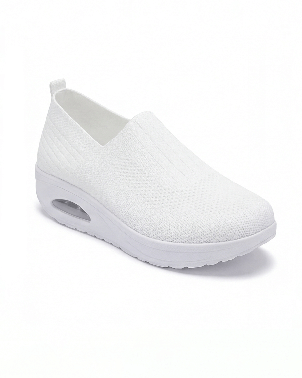 Women’s Wedge Knit Sneakers- Slip On