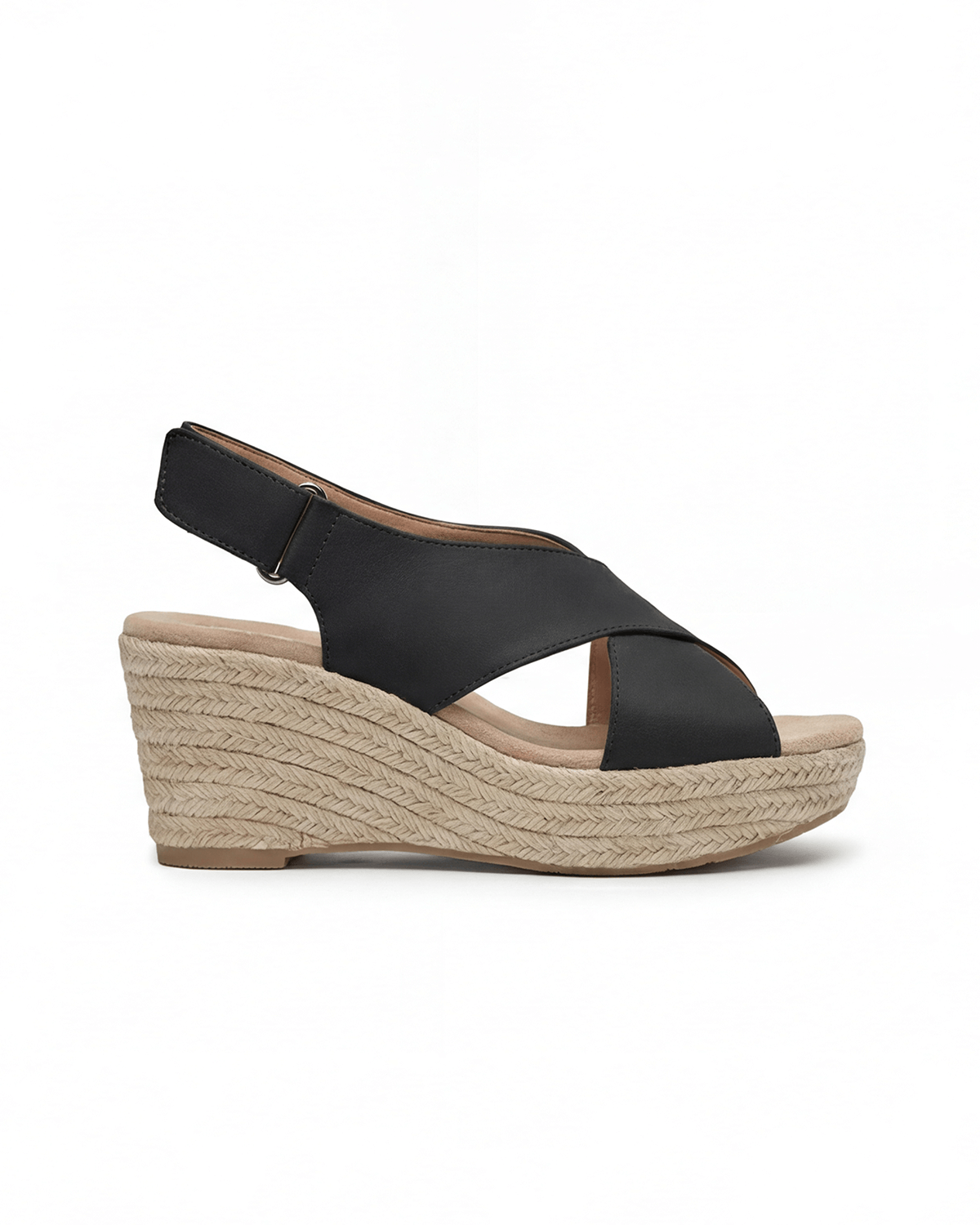 Women’s Platform Wedge Espadrille Crisscross Sandals