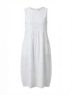 Women’s Dress – Embroidered Sleeveless Midi Dress