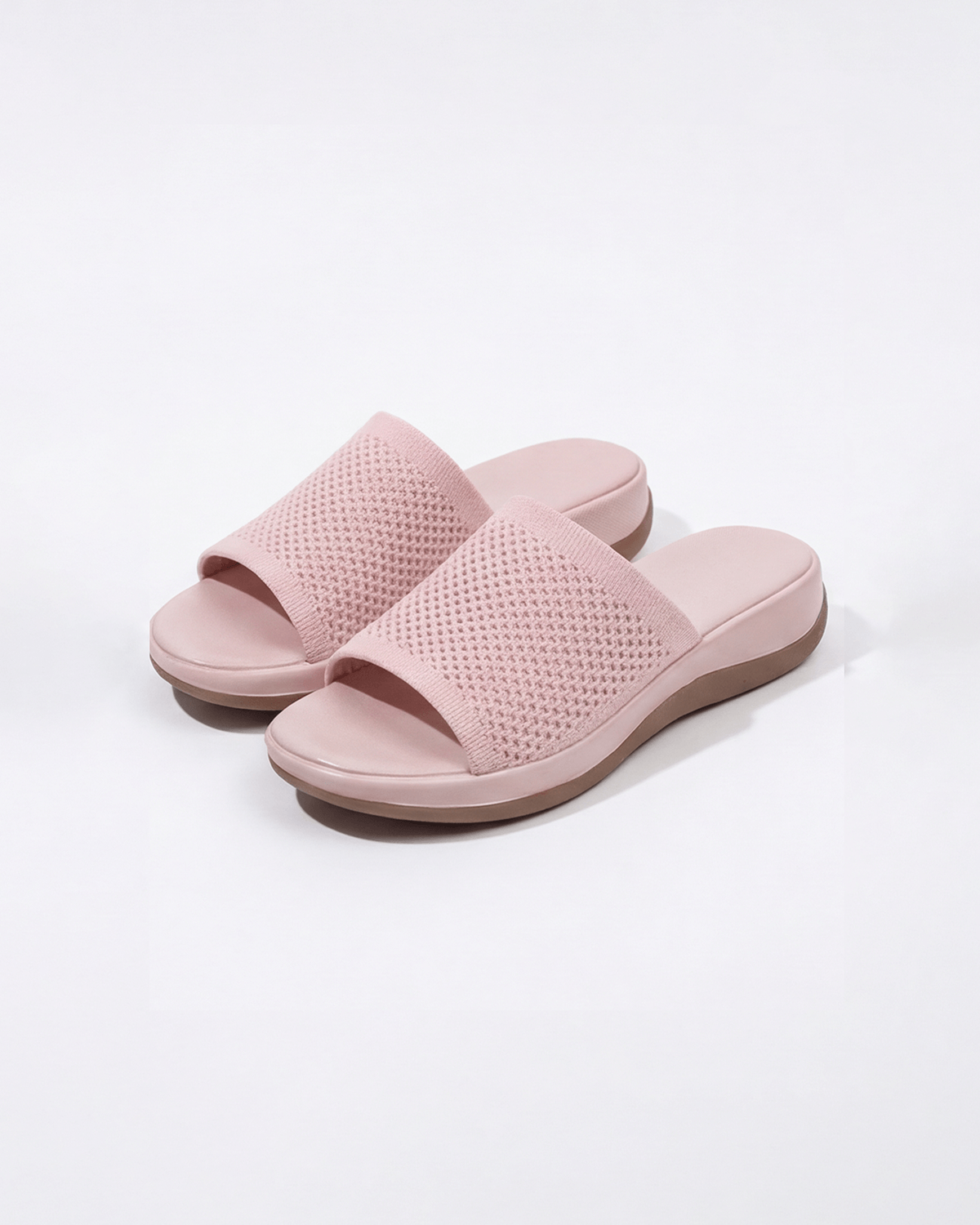 Women’s Knit Cushion Sole Slide Sandals