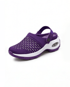 Women’s Heel Strap Mesh Clog Sneakers